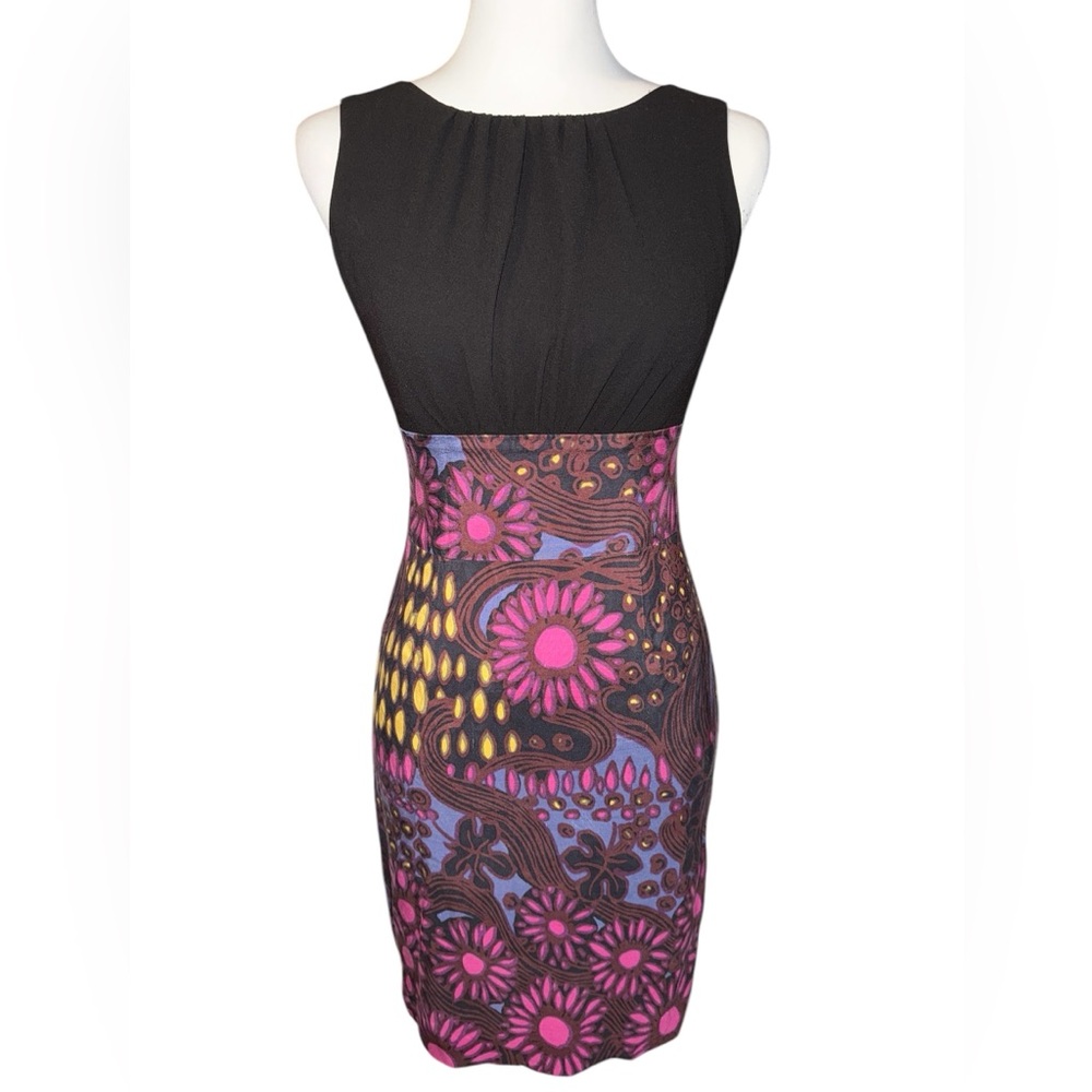 TRINA TURK Los Angeles Silk Rory Luxury Multi-Color Knee-Length Sheath Dress 2
